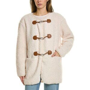 NWOT Avec Les Filles Sherpa Clasp Jacket Size Large